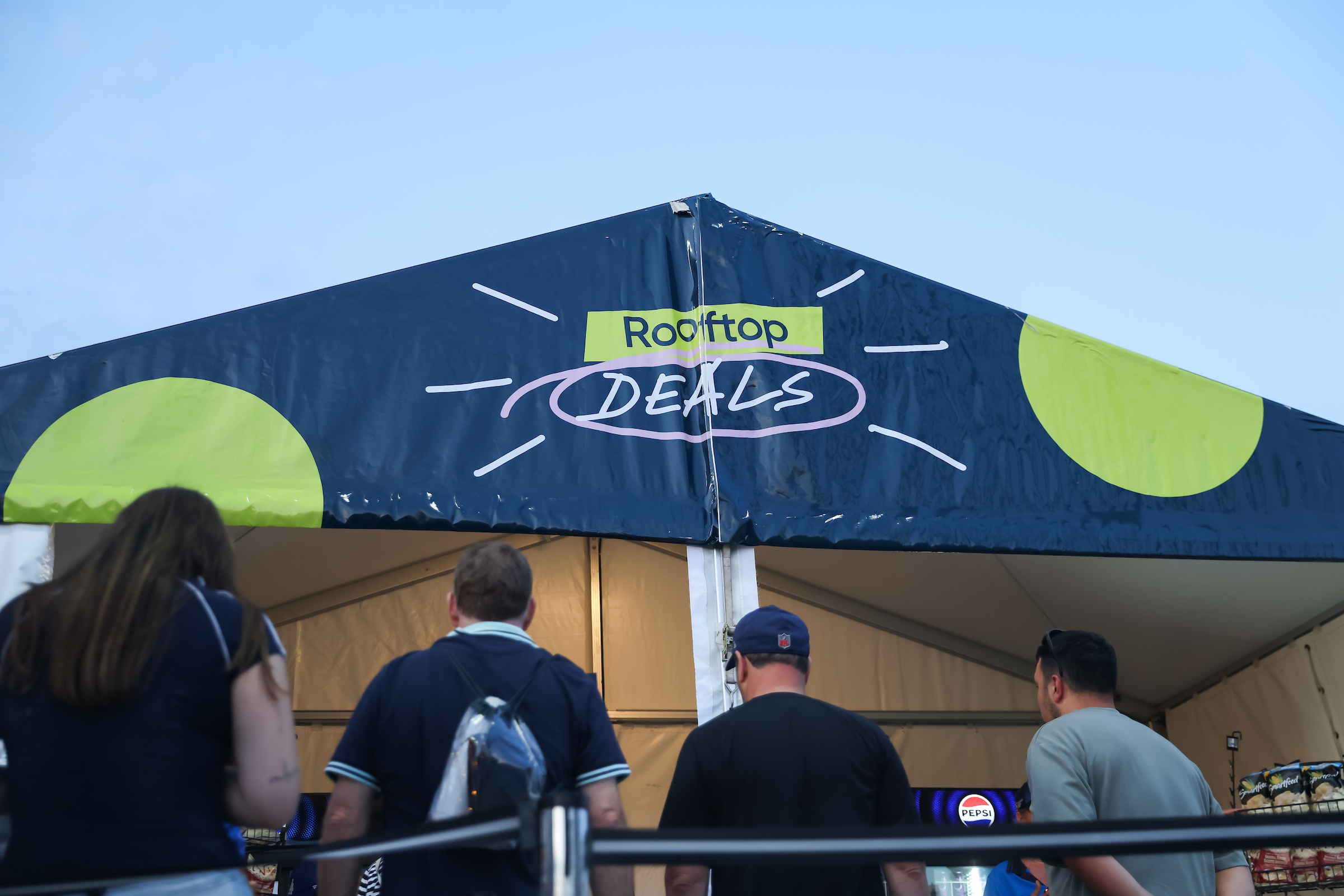 Rooftop during the 2025 National Bank Open presented by Rogers at Sobeys Stadium in Toronto, Ont., Canada. (Barry McCluskey/Tennis Canada)