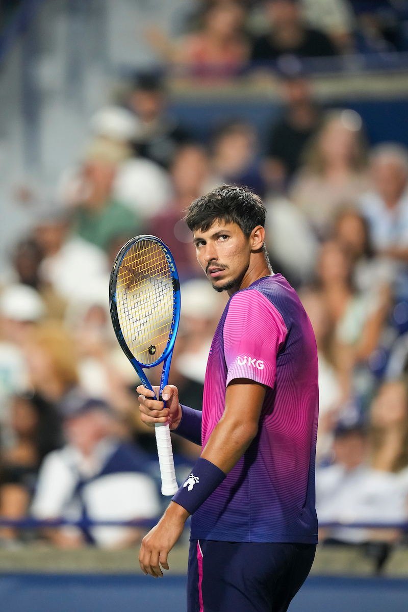 Alexei Popyrin  during the 2025 National Bank Open presented by Rogers at Sobeys Stadium in Toronto, Ont., Canada. (Peter Power/Tennis Canada)