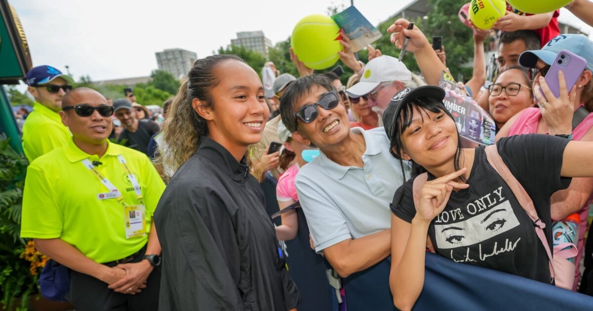 Stars Come Out for Family Weekend in Toronto National Bank Open