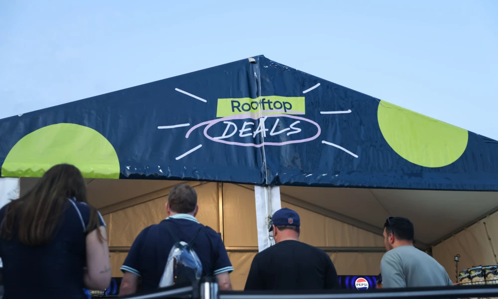 Rooftop during the 2025 National Bank Open presented by Rogers at Sobeys Stadium in Toronto, Ont., Canada. (Barry McCluskey/Tennis Canada)